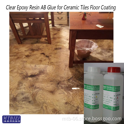Automatic Level, Cured Without Ripples Epoxy Resin Coating and Paint Glue for Marble Funiture /Counter